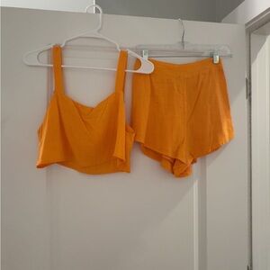Orange Two-Piece Set